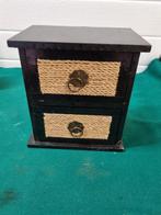 Kastje met laden van hout, Ophalen of Verzenden, 'T Olde Gre-j, Info@toldegrej.nl, Endepoelstraat 20f Didam