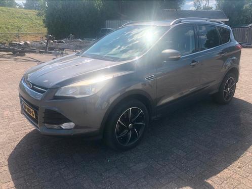 Ford Kuga 1.6 T 134KW AWD Powershift 2014 Grijs, Auto's, Ford, Bedrijf, Kuga, Benzine, E, SUV of Terreinwagen, Automaat, Geïmporteerd