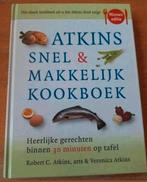 Atkins Kookboek snel & makkelijk, Ophalen of Verzenden, Gelezen