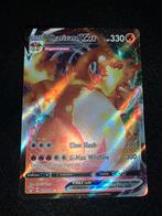 Charizard Vmax (020/189) - Beschadigde Achterkant, Ophalen of Verzenden, Gebruikt, Losse kaart, Foil