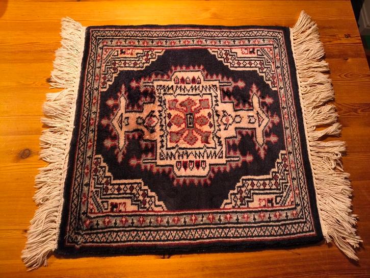 Klein Handgeknoopt Perzisch Senneh Tapijt, Huis en Inrichting, Stoffering | Tapijten en Kleden, Gebruikt, Minder dan 50 cm, Minder dan 50 cm