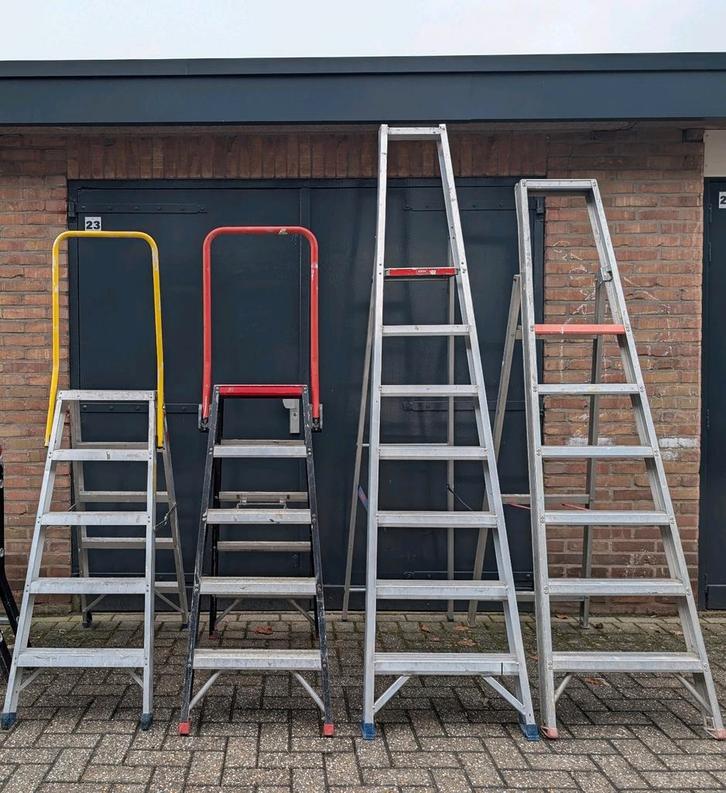 ALTREX 2X5, 2x5, 1x7, 1x6, WERKTRAP, TRAP, LADDER, Doe-het-zelf en Verbouw, Ladders en Trappen, Gebruikt, Trap, 2 tot 4 meter