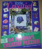 Borduurblad Libelle Creatief Nr 1 - 1990  Special van Libell, Ophalen of Verzenden, Zo goed als nieuw, Handborduren, Patroon