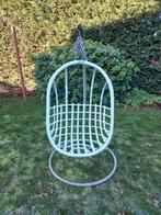 Hangstoel Egg Chair Sissy Boy met standaard, Huis en Inrichting, Stoelen, Ophalen, Zo goed als nieuw, Wit, Eén