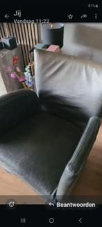 Eethoekstoel 4 x leer, Huis en Inrichting, Ophalen, Stevige stoel met leuning en armsteun, Bruin, Leer