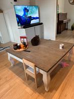 Mooie houten salontafel, Huis en Inrichting, Tafels | Eettafels, Ophalen, Gebruikt, 100 tot 150 cm, Eikenhout
