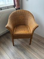 Rotan stoel, Ophalen, Gebruikt, Bruin, Eén