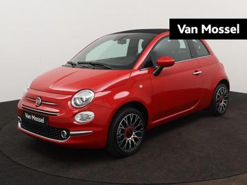 Fiat 500C 1.0 Hybrid RED Cabriolet | Navigatiesysteem | Clim beschikbaar voor biedingen