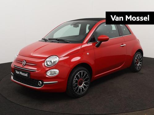 Fiat 500C 1.0 Hybrid RED Cabriolet | Navigatiesysteem | Clim, Auto's, Fiat, Bedrijf, Te koop, 500C, ABS, Airbags, Airconditioning