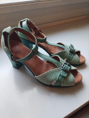 Prachtige, lichtgroene schoenen van het merk 'art', mt 38 beschikbaar voor biedingen