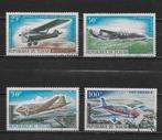 Tsjaad Tchad 1967 vliegtuigen, Verzenden, Overige landen, Gestempeld