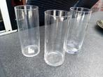 3 Nieuwe Glazen Vazen, Huis en Inrichting, Woonaccessoires | Vazen, Overige kleuren, Nieuw, Ophalen of Verzenden, Glas