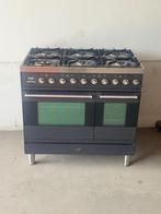 Boretti Fornuis met 2 ovens, Witgoed en Apparatuur, Fornuizen, Ophalen, 60 cm of meer, Zo goed als nieuw, Gas