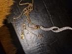 Ketting 9 karaat, Sieraden, Tassen en Uiterlijk, Enkelbandjes en Enkelkettinkjes, Ophalen of Verzenden, Goud