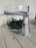 Diverse glazen vazen/ windlichten, Huis en Inrichting, Woonaccessoires | Kandelaars en Kaarsen, Ophalen, Zo goed als nieuw, Overige materialen
