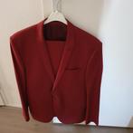 Donkerrood Herenkostuum, Kleding | Heren, Kostuums en Colberts, Ophalen of Verzenden, Nieuw, Maat 52/54 (L), Rood
