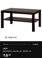 Ikea Lack Salontafel 90x55cm, Ophalen, Gebruikt, 50 tot 100 cm, 50 tot 100 cm