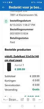 Zadelkast te koop, Dieren en Toebehoren, Paarden en Pony's | Overige Paardenspullen, Ophalen, Nieuw, Overige soorten