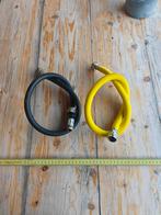 Gasslang 2x 1 meter, Ophalen of Verzenden, Zo goed als nieuw