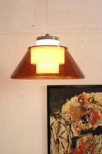 Vintage Deense plafondlamp jaren 60 70 merk Lyfa, Huis en Inrichting, Lampen | Hanglampen, Kunststof, Gebruikt, -, -