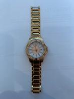Goudkleurige Aviator Dameshorloge, Overige merken, Gebruikt, Polshorloge, Ophalen of Verzenden