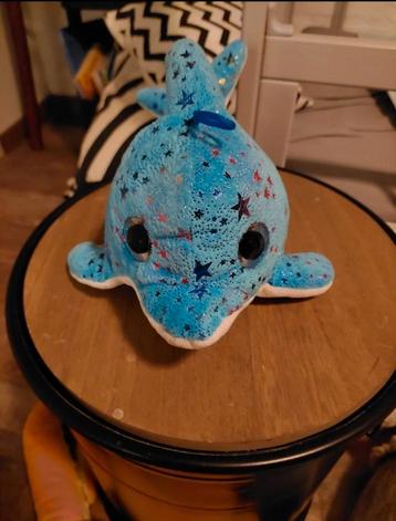 Pluche knuffel dolfijn.( zo goed als nieuw) beschikbaar voor biedingen