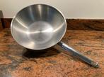 Demeyere wok Apollo 30 cm, Huis en Inrichting, Ophalen, Zo goed als nieuw, Rvs, Keramische plaat