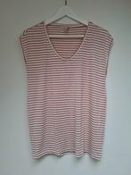 Roze wit streep shirt / top Pieces - maat XS 34, Ophalen of Verzenden, Korte mouw, Roze, Maat 34 (XS) of kleiner
