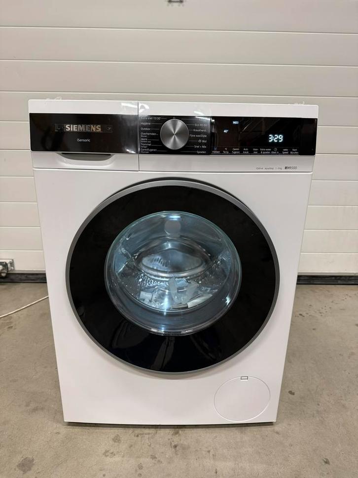 Siemens iQ500 WG44G207NL 9kg wasmachine, Witgoed en Apparatuur, Wasmachines, Zo goed als nieuw, Voorlader, 8 tot 10 kg, 85 tot 90 cm