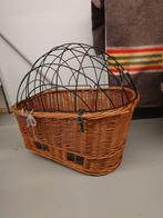Basil merk Hondenmand voor op de fiets, Dieren en Toebehoren, Ophalen of Verzenden, Riet