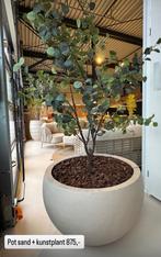 Kunstboom met pot. Polyester pot 90 cm, Ophalen of Verzenden, Volle zon, Overige soorten, 100 tot 250 cm