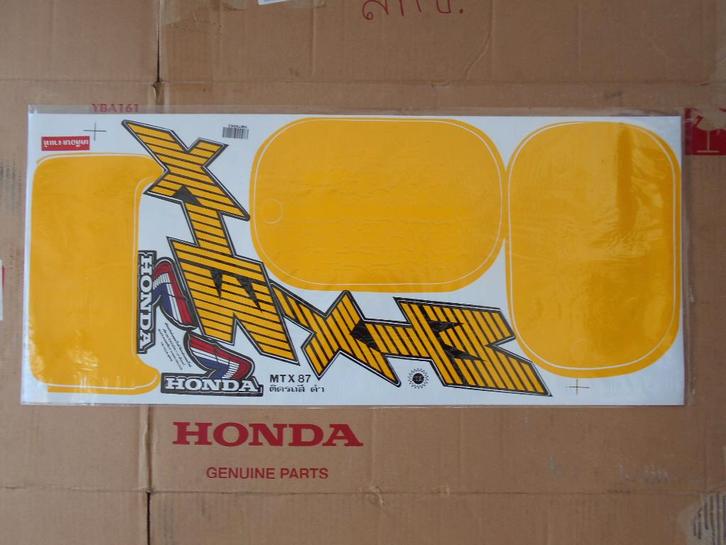 Nieuw Compleet Sticker Set MTX80R2 - MTX125R - MTX200R, Motoren, Accessoires | Stickers, Verzenden