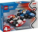 Lego City set 60464 F1 Williams Racing en Haas F1 racewagens