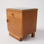Art Deco Nachtkastje / Halkastje Jaren 30, Antiek en Kunst, Antiek | Meubels | Kasten, Ophalen of Verzenden