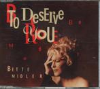 Bette Midler - To deserve you, Ophalen of Verzenden, Nieuw in verpakking, Pop, Maxi-single