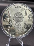 Zilveren 50 euro Spanje 2003, Zilver, Spanje, Losse munt, Overige waardes