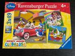 Mickey mouse puzzel, Ophalen, Minder dan 500 stukjes, Zo goed als nieuw, Legpuzzel