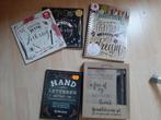 Handletter boeken + set, Ophalen, Nieuw, Album of Boek, Overige merken
