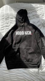 Unisex Hoodrich hoodie – zwart, oversized XS, met bedrukking, Ophalen of Verzenden, Zo goed als nieuw, Maat 46 (S) of kleiner