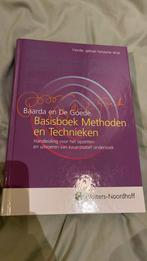 D.B. Baarda - Basisboek Methoden en technieken, D.B. Baarda; M.P.M. de Goede, Ophalen of Verzenden, Zo goed als nieuw, Bouwkunde