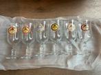 Serie van zes Grolsch bierglazen, Ophalen of Verzenden, Glas of Glazen, Grolsch