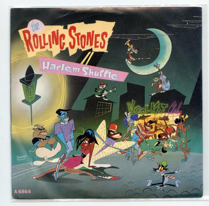 Rolling Stones - Harlem Shuffle (UK), Cd's en Dvd's, Vinyl Singles, Zo goed als nieuw, Single, Rock en Metal, 7 inch, Ophalen of Verzenden