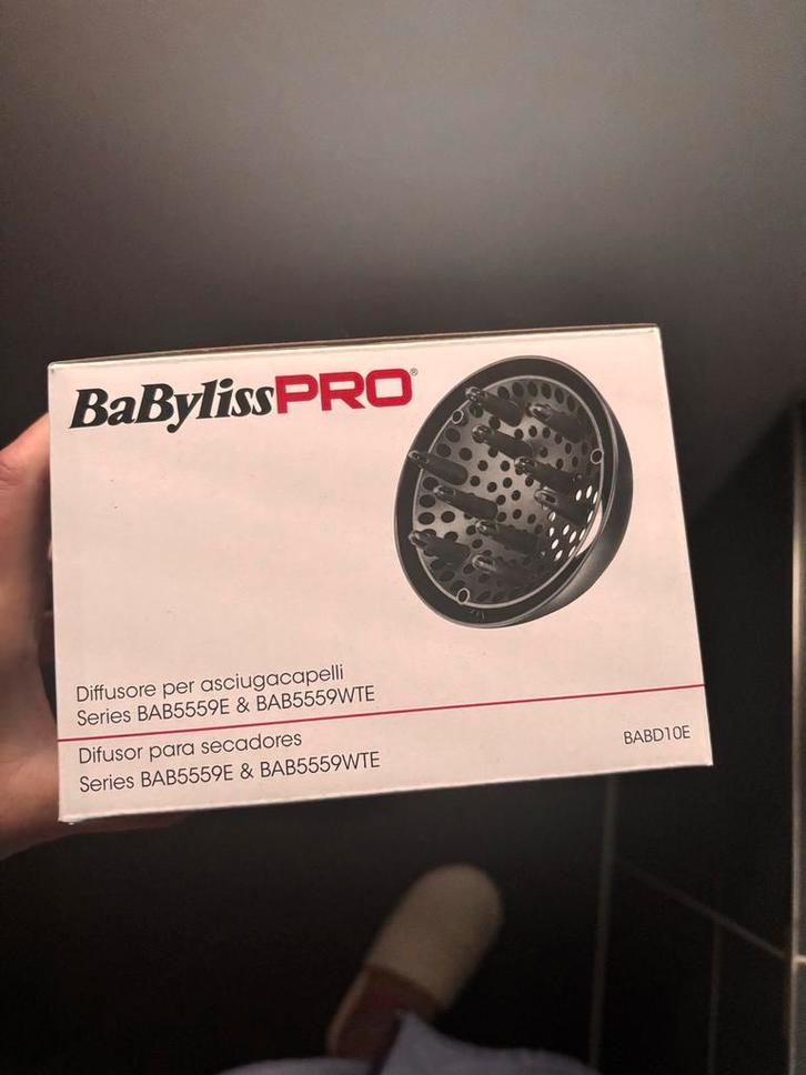 Babyliss Pro Diffuser BABD10E, Witgoed en Apparatuur, Persoonlijke-verzorgingsapparatuur, Nieuw, Haarverzorging, Ophalen of Verzenden