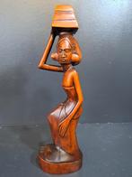 Art deco houtsnijwerk Bali Indonesië, Antiek en Kunst, Ophalen of Verzenden