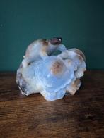 Schildpadden blauwe chalcedoon, Verzamelen, Mineralen en Fossielen, Verzenden