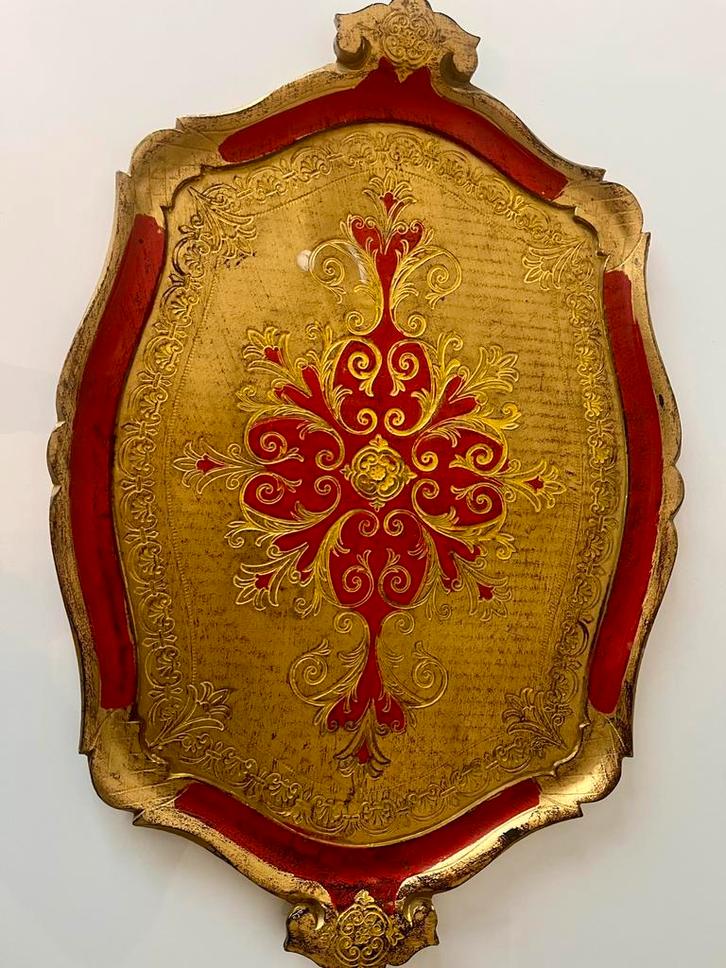 Florentijns dienblad, Verzamelen, Retro, Huis en Inrichting, Ophalen