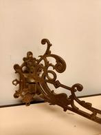 Antieke Messing Piano Kandelaar, Ophalen of Verzenden, Koper of Brons