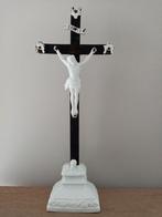 Crucifix corpus Christi in Brussels porselein (a) 34.5cm, Ophalen of Verzenden, Gebruikt, Christendom | Katholiek