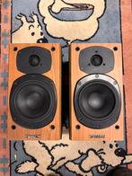 Tannoy Mercury M1 Cherry Speakers - Set, Ophalen of Verzenden, Gebruikt, Minder dan 60 watt, Front, Rear of Stereo speakers