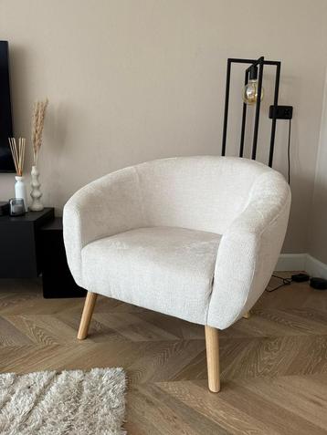 Fauteuil Rosaly off white (4 mnd oud) beschikbaar voor biedingen
